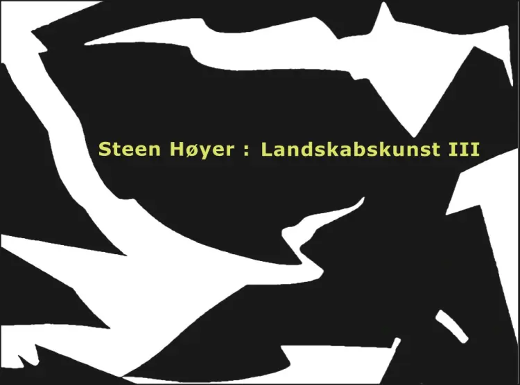 Landskabskunst III af Carsten Thau