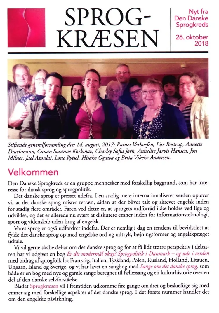 Sprogkræsen af Lise Bostrup