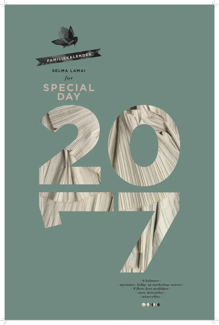 Specialdays Familiekalender 2017 af Rikke Max Lénart