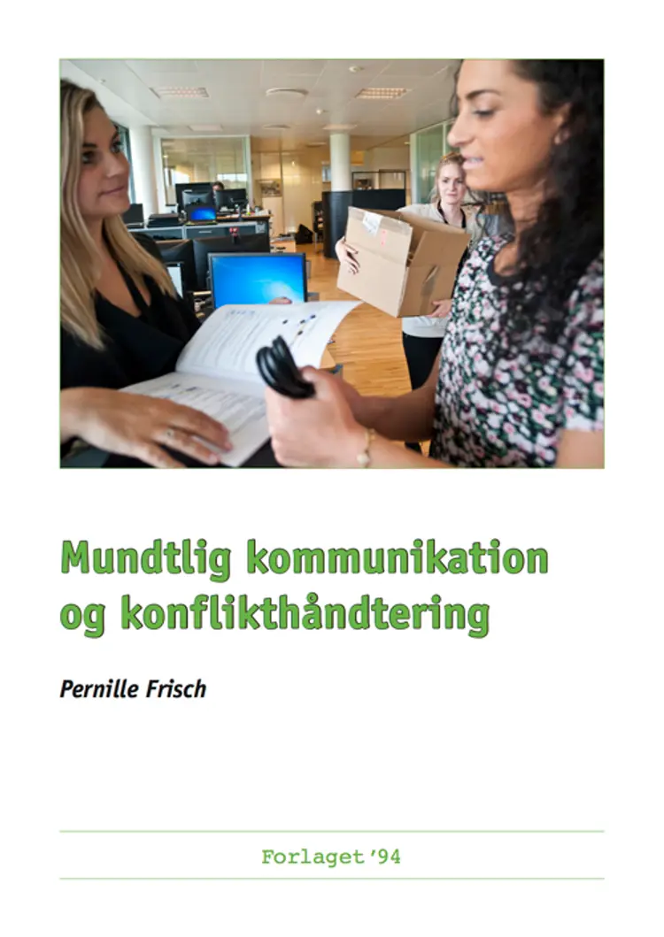 Mundtlig kommunikation og konflikthåndtering af Pernille Frisch