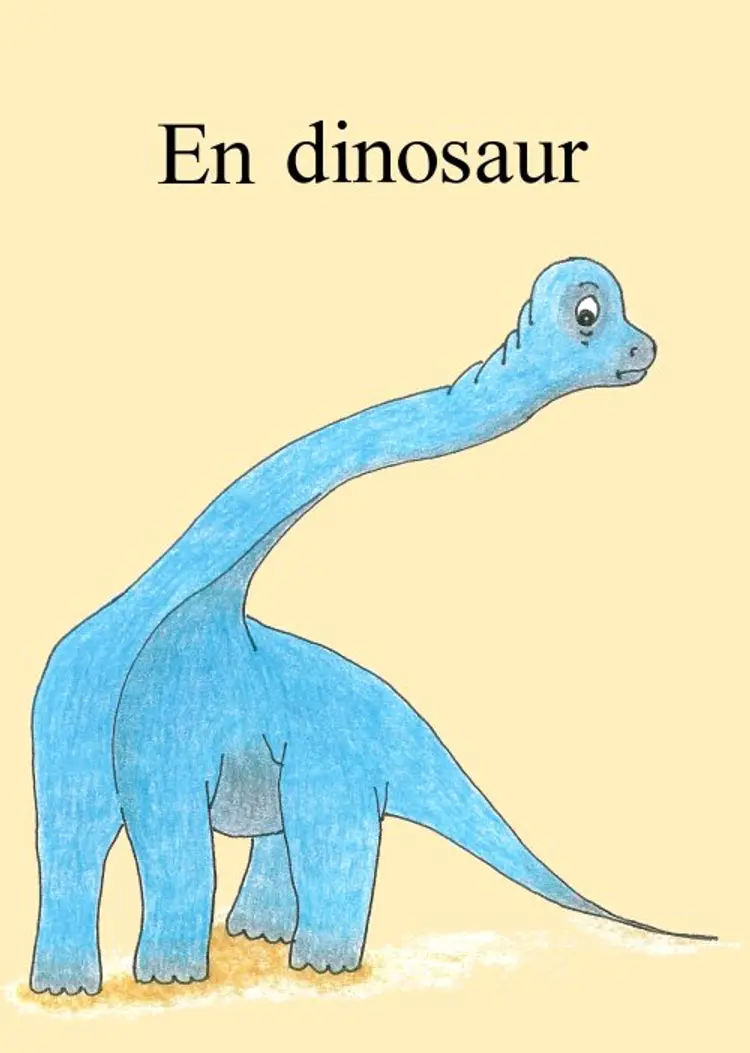En dinosaur af Grethe Nørgaard
