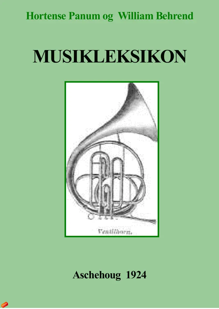 Illustreret Musikleksikon af Hortense Panum