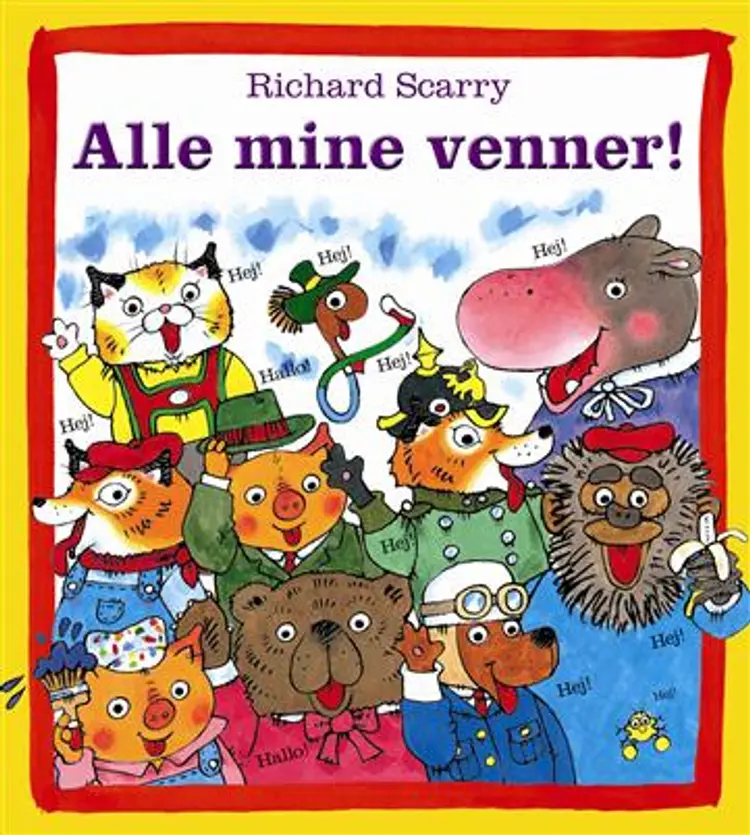 Alle mine venner! af Richard Scarry