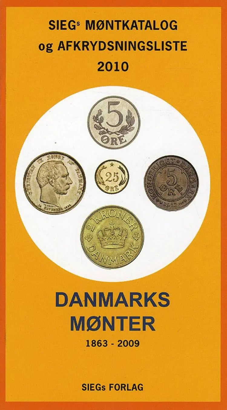 SIEGs Afkrydsningsliste og møntkatalog 2010 af Jan Bendix