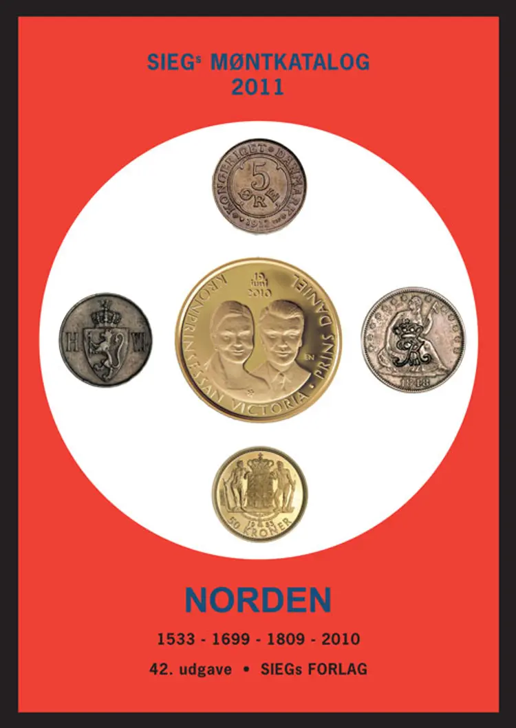SIEGs møntkatalog 2011 af Jan Bendix