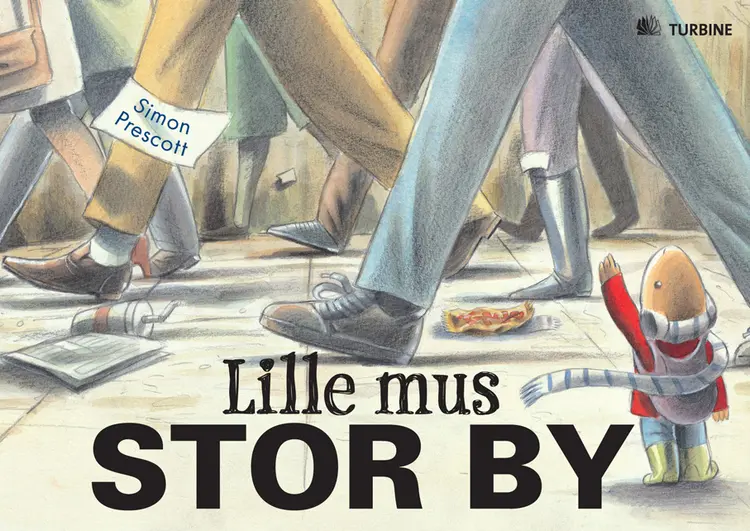 Lille mus - stor by af Simon Prescott