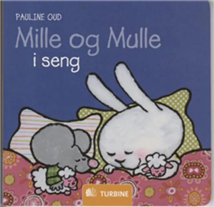 Mille og Mulle i seng af Pauline Oud