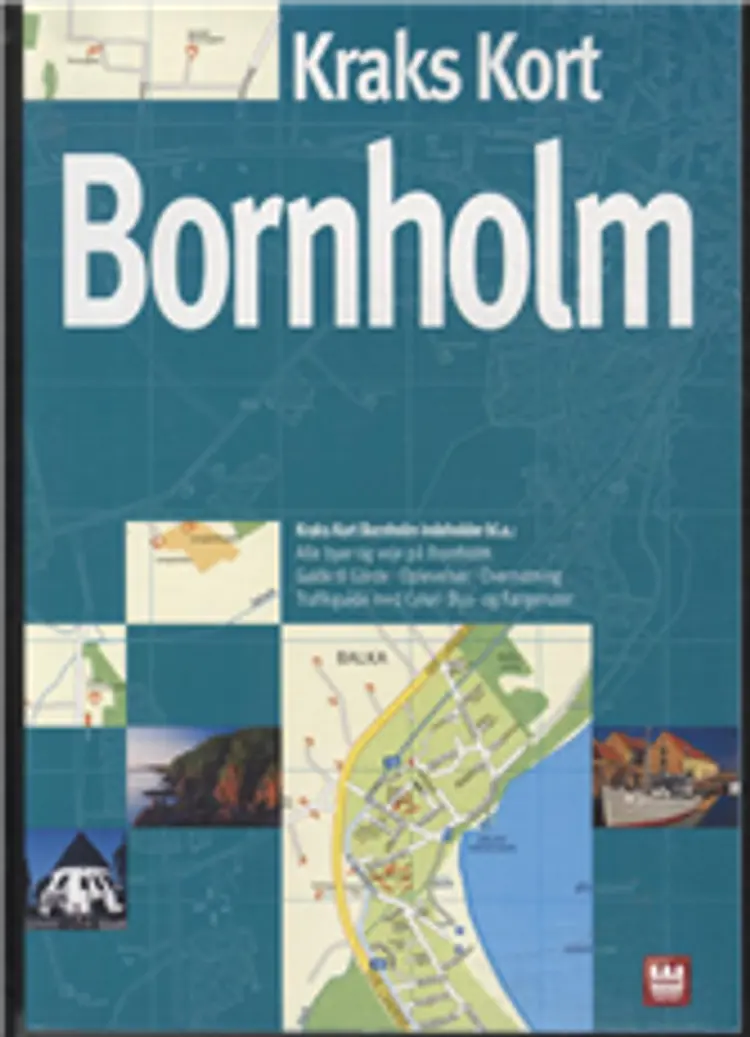 Kraks Kort over Bornholm
