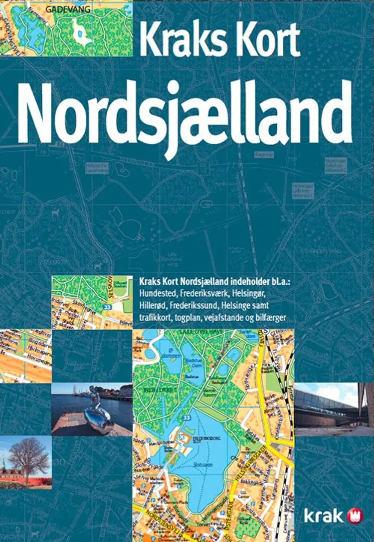 Kraks kort over Nordsjælland af .