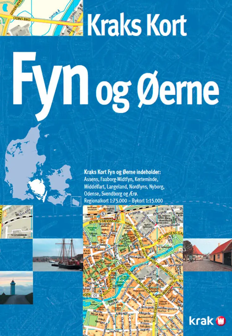 Kraks kort - Fyn og øerne