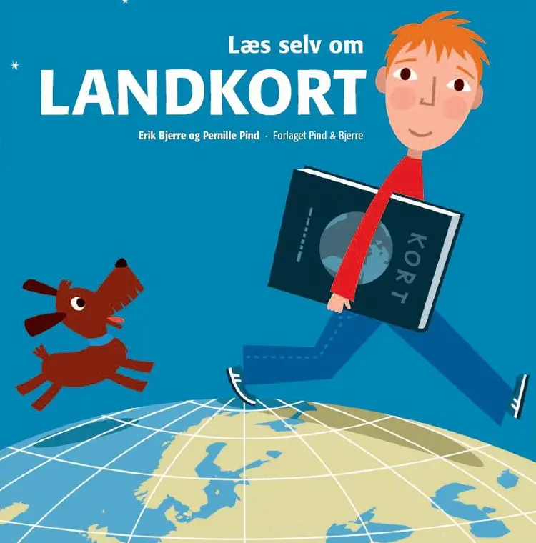 Læs selv om landkort af Pernille Pind