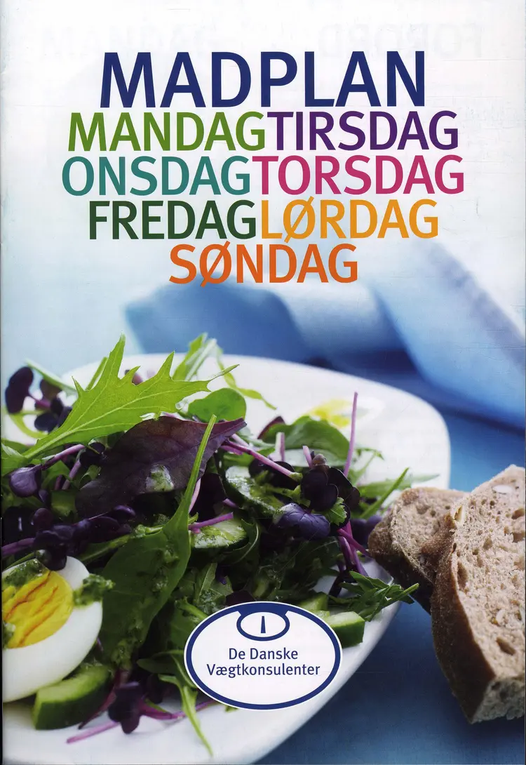 Madplan af Inge Kauffeldt