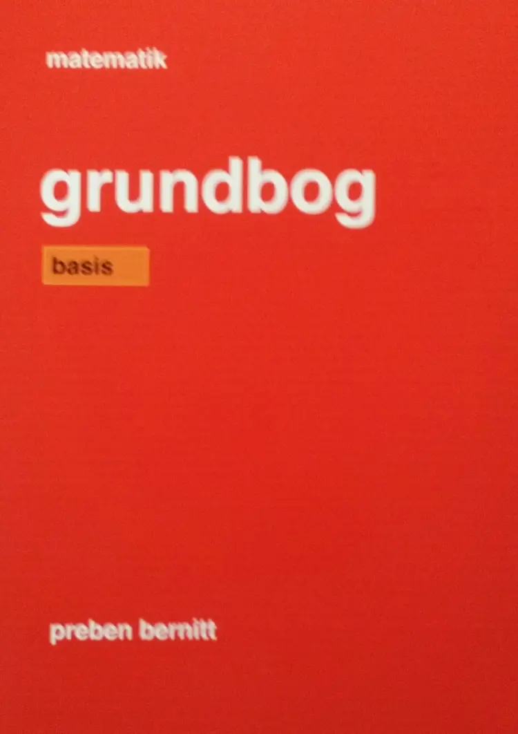 grundbog basis af Preben Bernitt