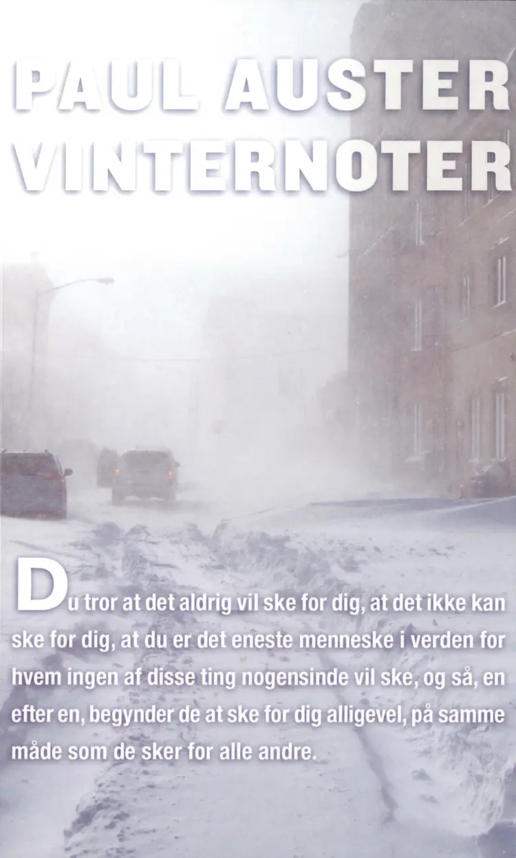 Vinternoter af Paul Auster