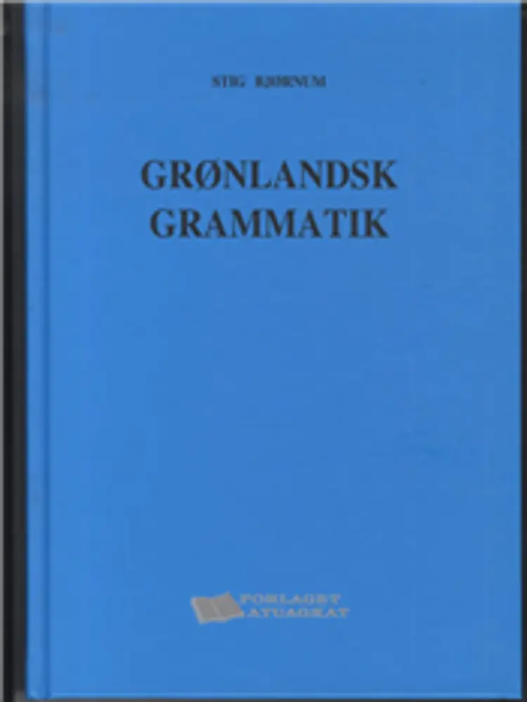 Grønlandsk grammatik af Stig Bjørnum