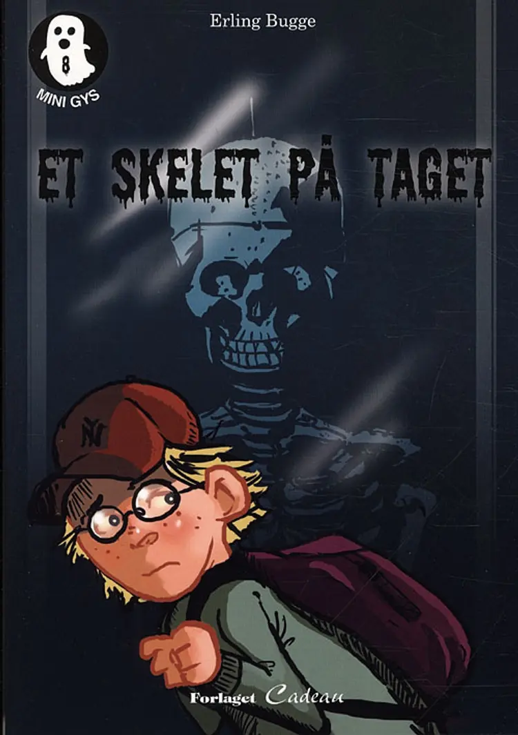 Et skelet på taget af Erling Bugge