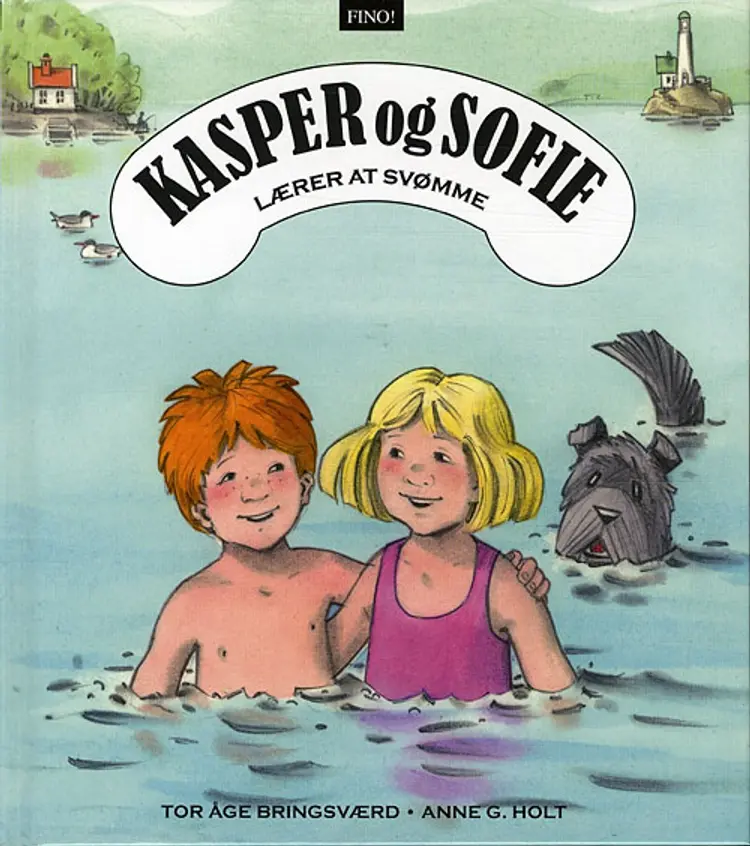 Kasper og Sofie lærer at svømme af Tor Åge Bringsværd