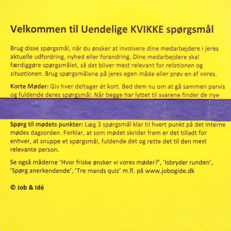 Uendelige kvikke spørgsmål af Mette Klarskov Berner