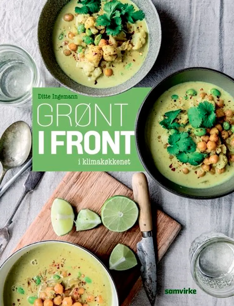 Grønt i front af -