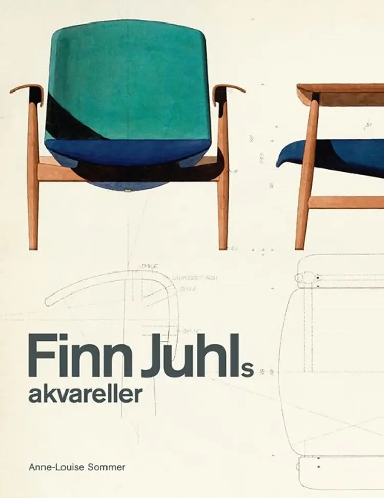 Finn Juhls akvareller af Anne-Louise Sommer