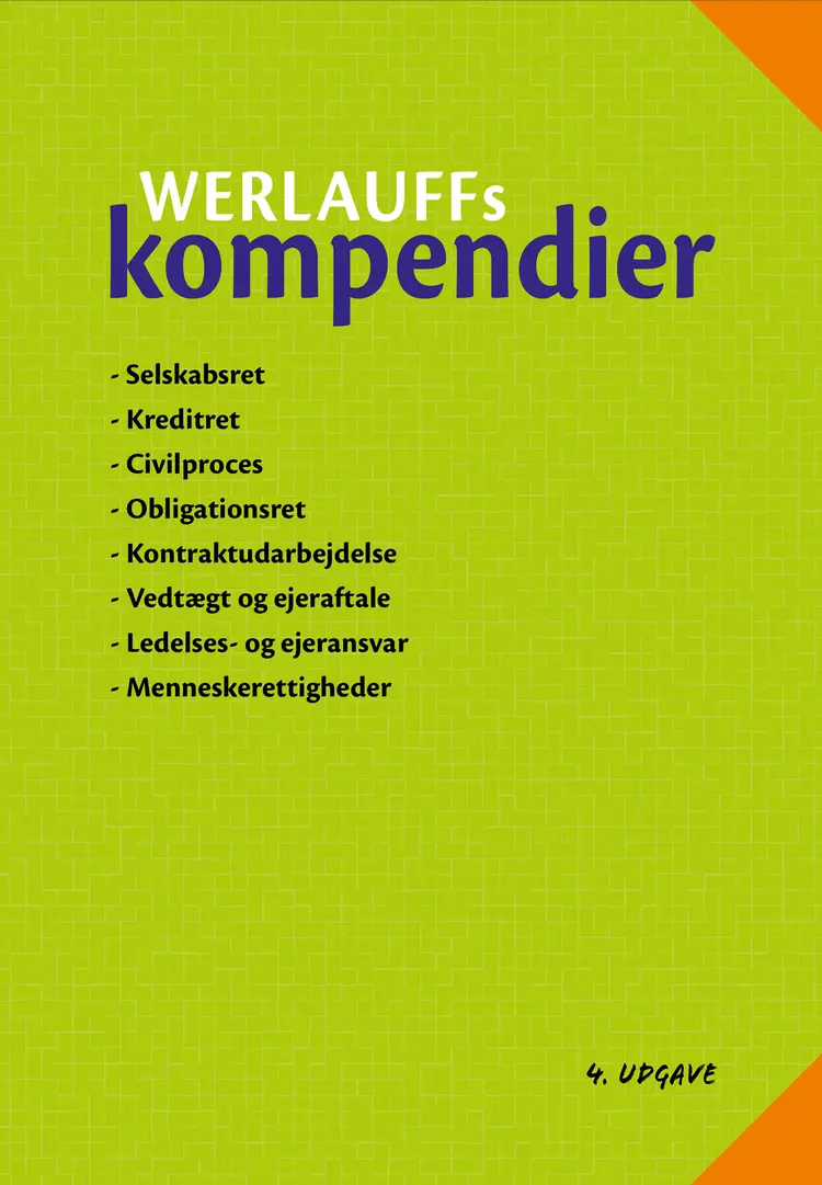 Werlauffs kompendier af Erik Werlauff
