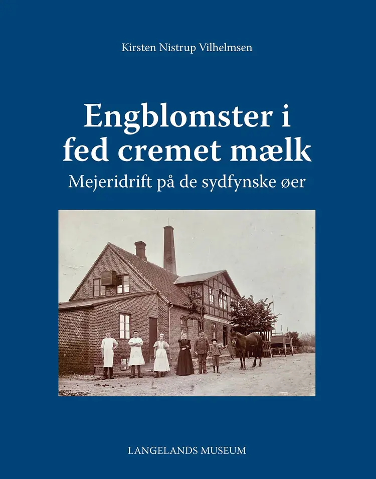 Engblomster i fed cremet mælk af Kirsten Nistrup Vilhelmsen