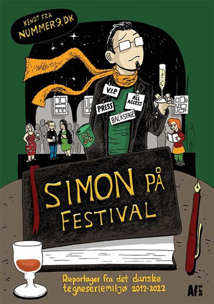 Simon på festival af Simon Petersen