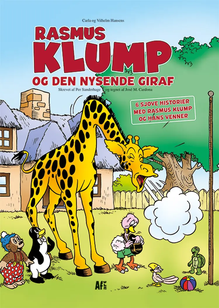 Rasmus Klump og den nysende giraf af Per Sanderhage