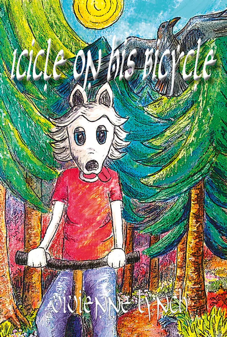 Icicle on his bicycle af Vivienne Lynch