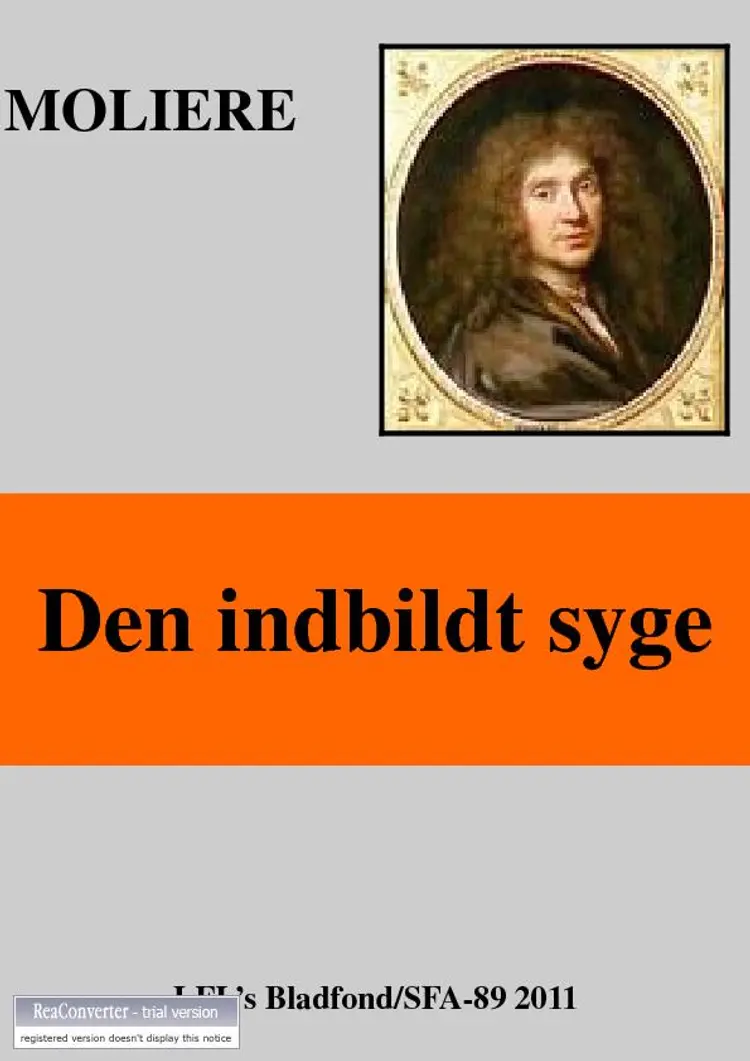 Den indbildt syge af Molière