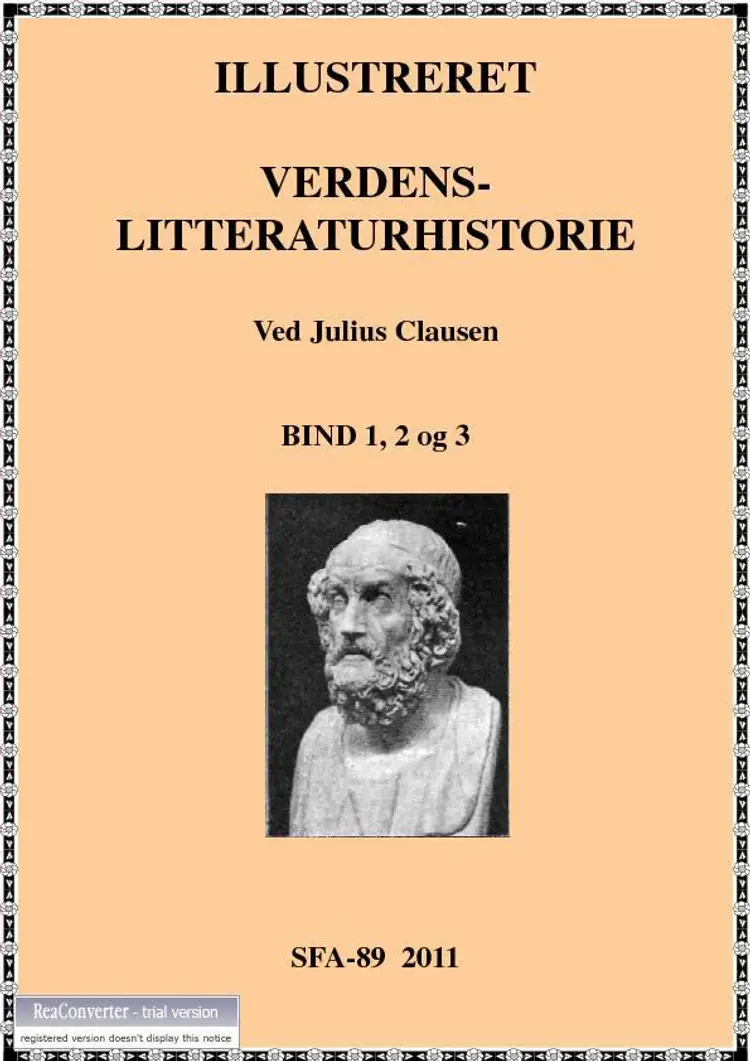 Illustreret verdens-litteratur af Julius Clausen