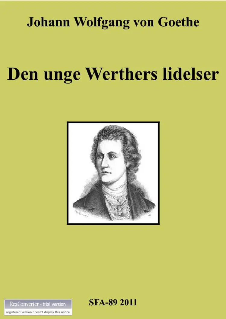 Den unge Werthers lidelser af Johann Wolfgang Goethe