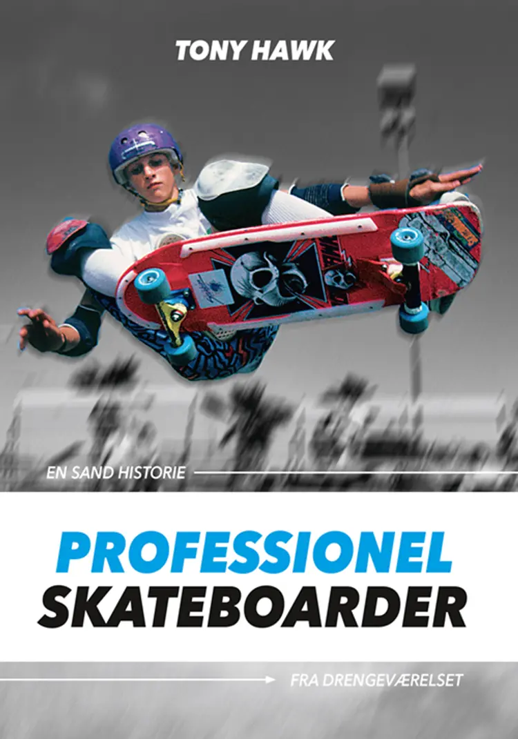 Professionel skateboarder af Tony Hawk