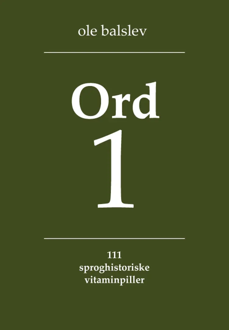 Ord af Ole Balslev
