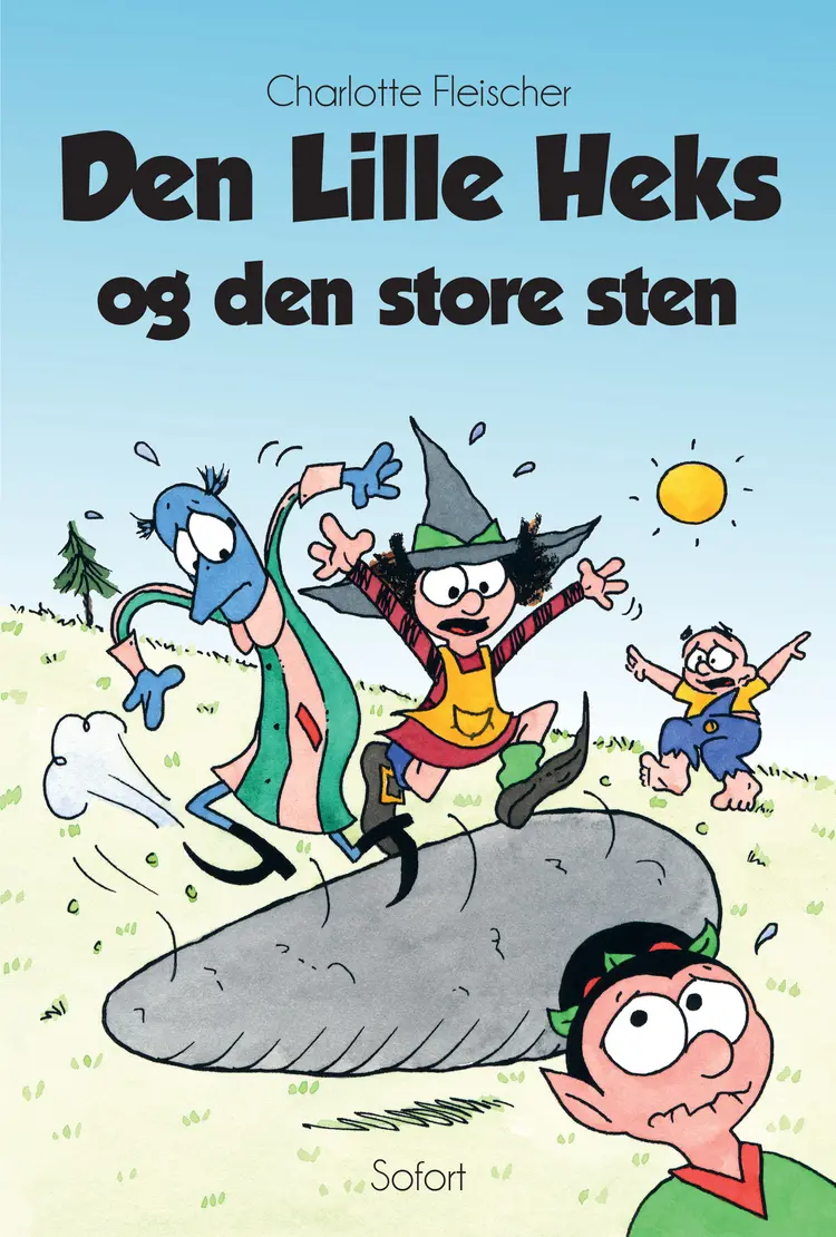 Den lille heks og den store sten af Charlotte Fleischer