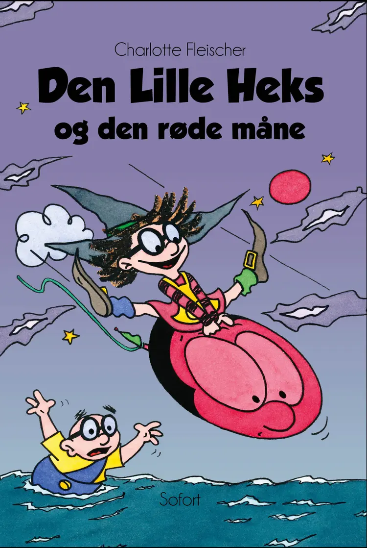 Den Lille Heks og den røde måne af Charlotte Fleischer