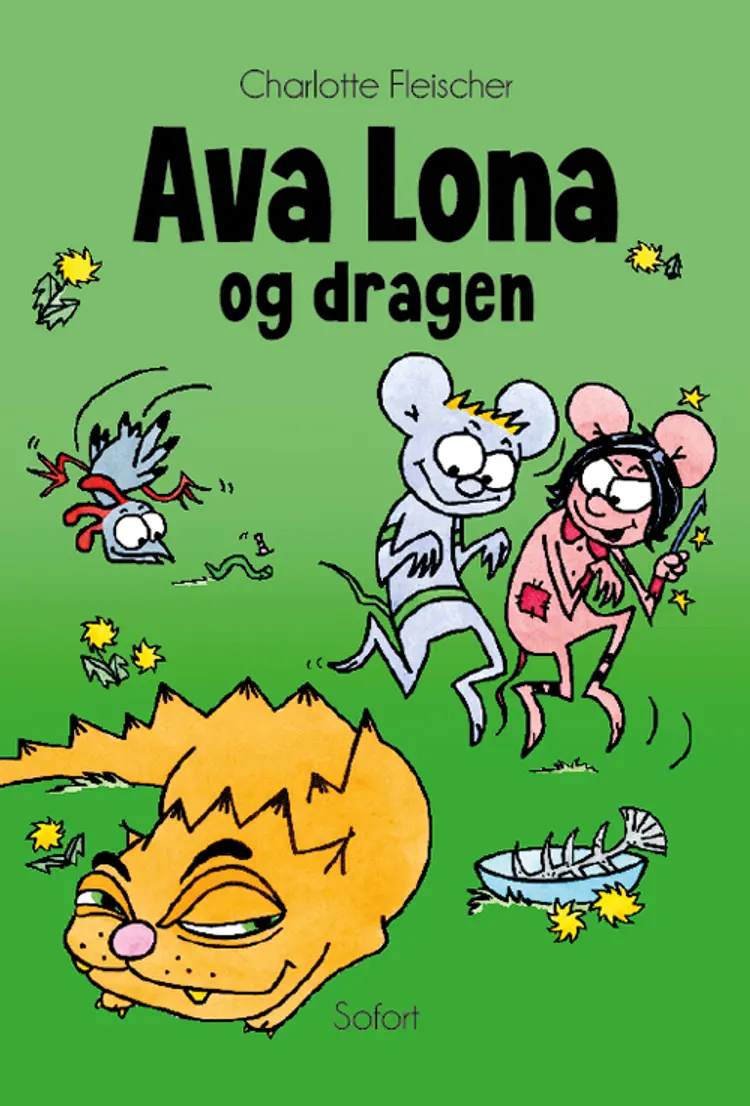 Ava Lona og dragen af Charlotte Fleischer