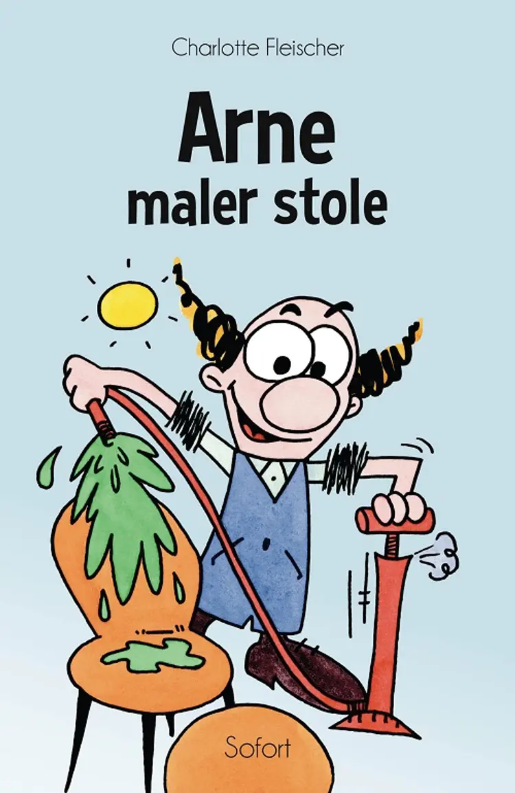 Arne maler stole af Charlotte Fleischer