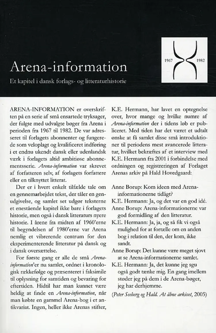 Arena-information af undefined