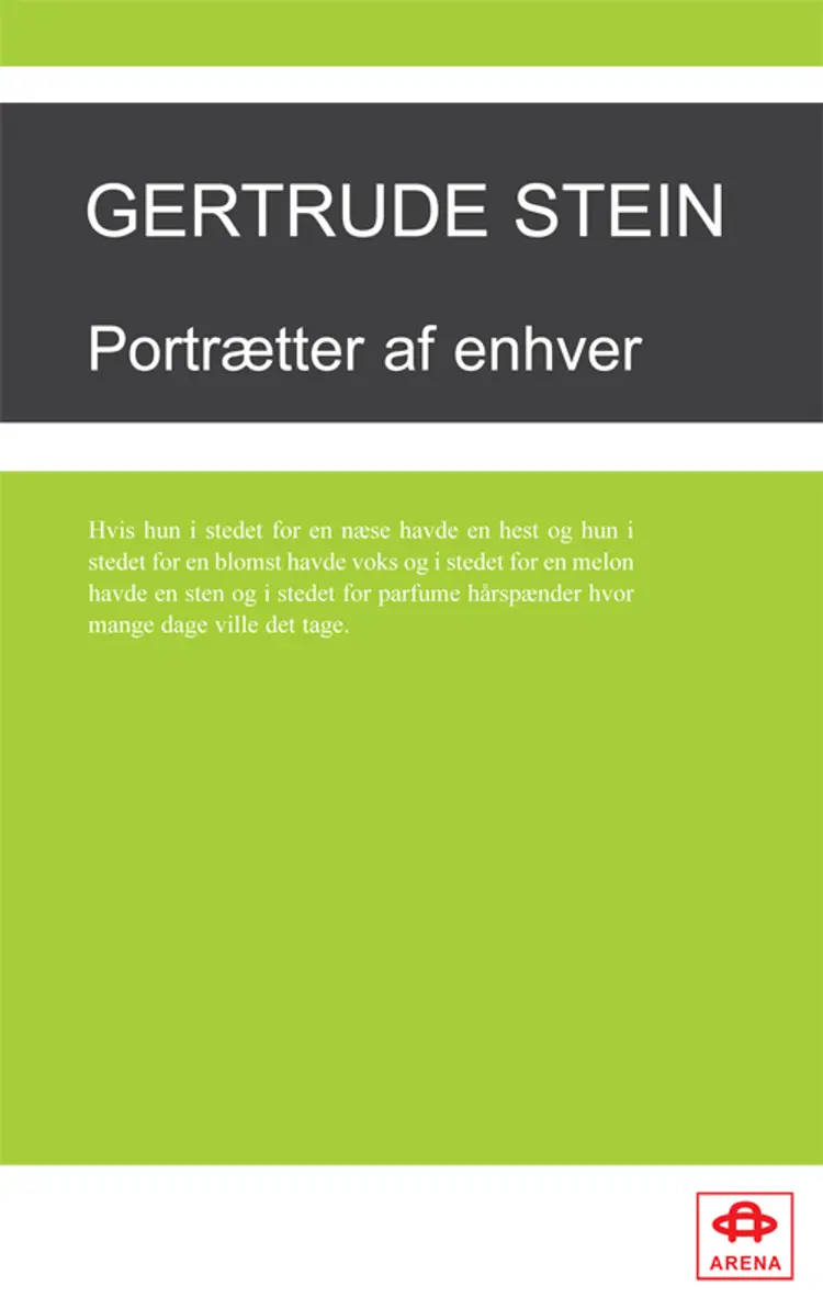 Portrætter af enhver af Gertrude Stein