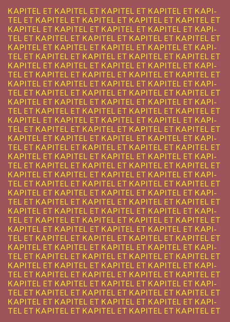 Kapitel et af Jenny Tunedal