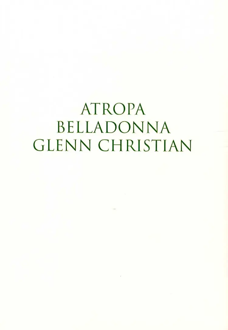 Atropa Belladonna af Glenn Christian