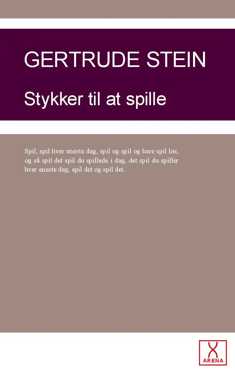 Stykker til at spille af Getrtude Stein