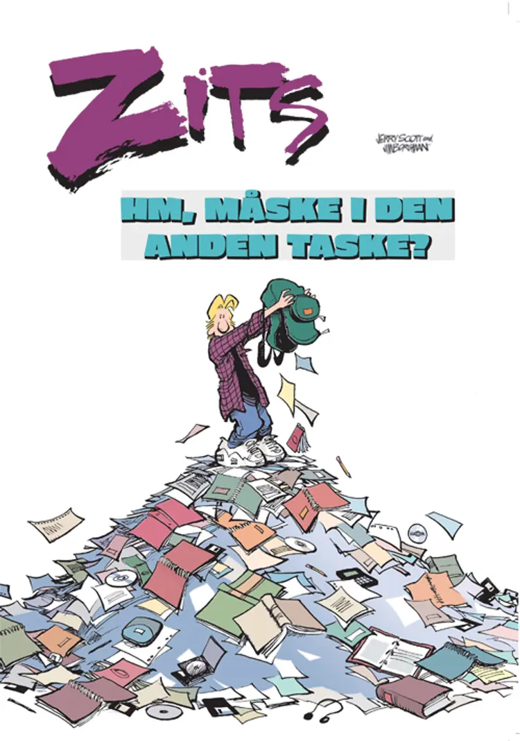 Hmm   måske i den anden taske? af Jerry Scott