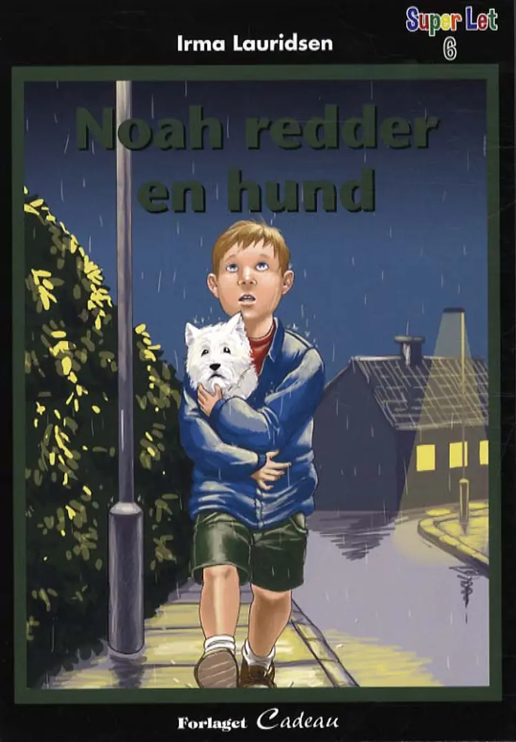 Noah redder en hund af Irma Lauridsen