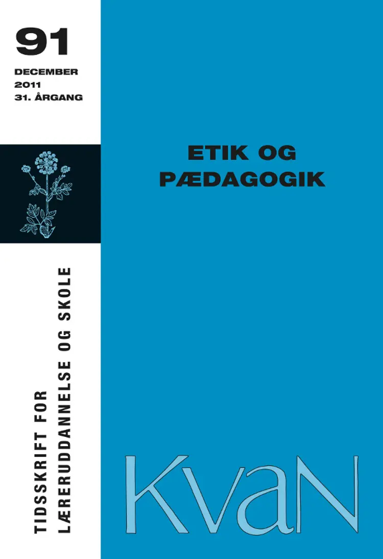 Etik og pædagogik - KvaN 91 af Finn Thorbjørn Hansen m.fl.