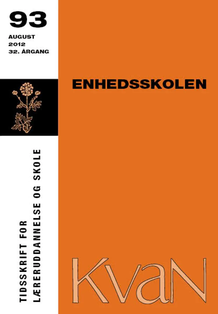 Enhedsskolen - KvaN 93 af Hans Jørgen Kristensen m.fl.