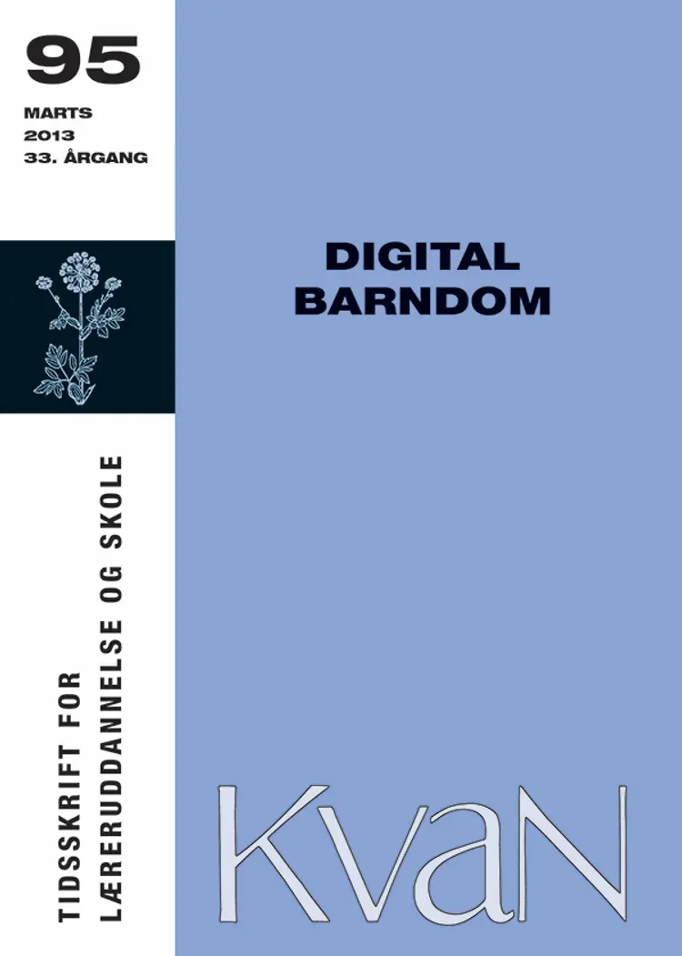 Digital barndom - KvaN 95 af Lotte Nyboe