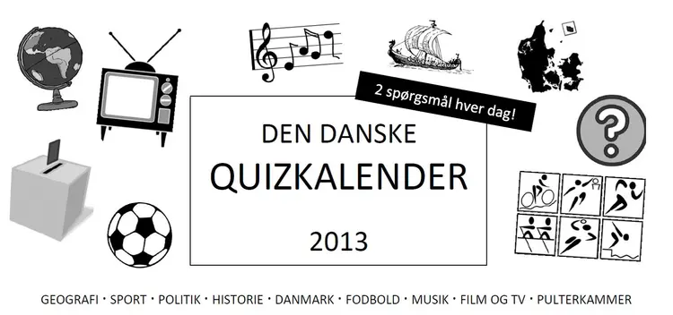 Den Danske Quizkalender 2013 af Heinrich Prast