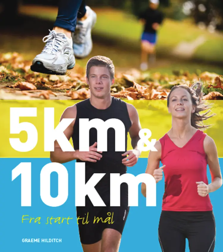 5 km & 10 km fra start til mål af -